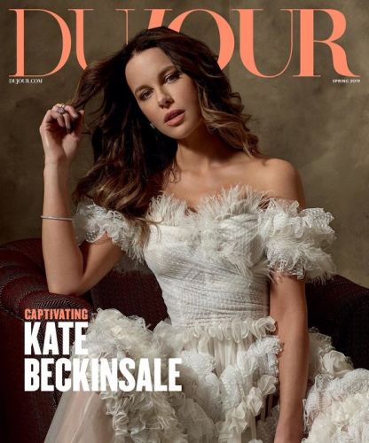 Kate Beckinsale graced DuJour magazine
