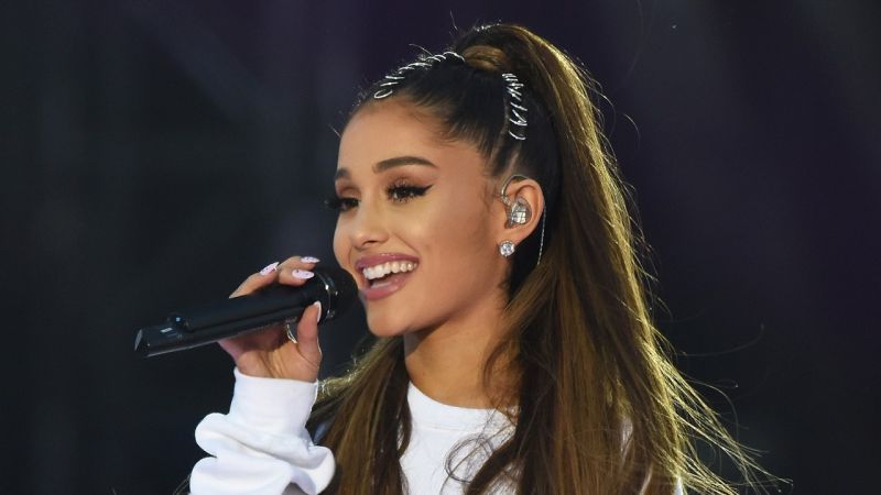 Ariana Grande was showered with lemons at the Coachella festival