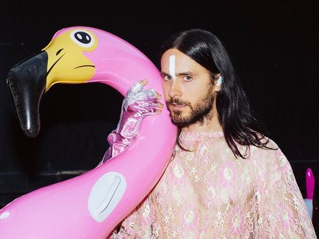 Jared Leto showed off a naked photos