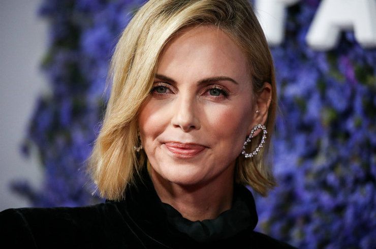 Charlize Theron published a rare son' photo
