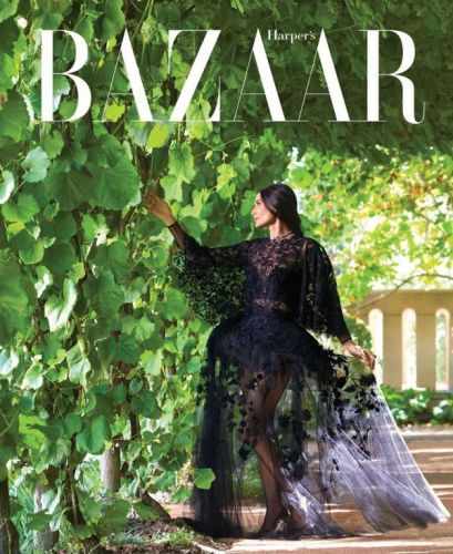 Demi Moore laid bare for Harper's Bazaar