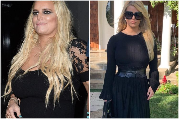 Jessica Simpson lost 45 kg in six months