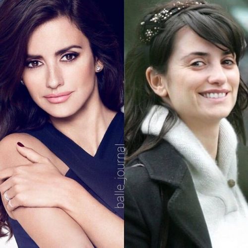 45-year-old Penelope Cruz came out without makeup