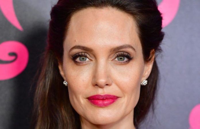Angelina Jolie dating with a woman?