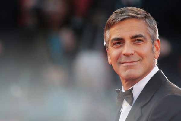 A hurricane flooded the British estate of George Clooney