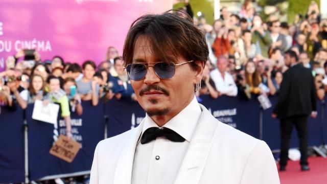 Johnny Depp checked in on Instagram