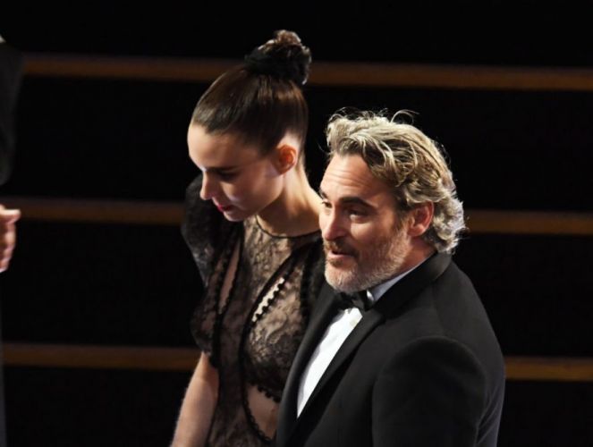 Rooney Mara and Joaquin Phoenix are waiting for their firstborn