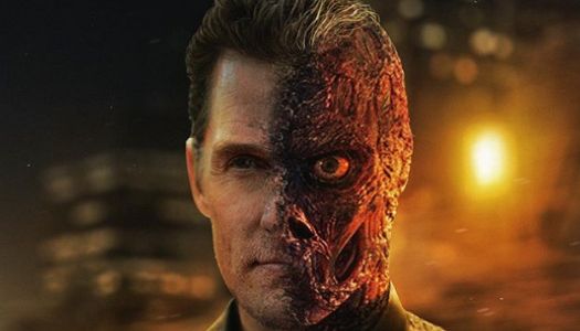Matthew McConaughey in the image of the Two-Face