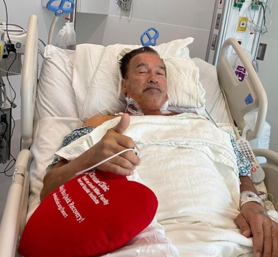 73-year-old Arnold Schwarzenegger underwent heart surgery