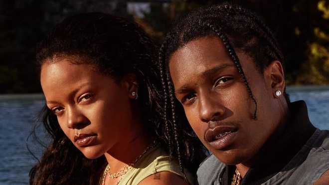 A$AP Rocky commented on his romance with Rihanna
