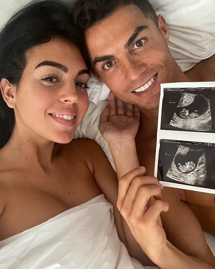Cristiano Ronaldo and Georgina Rodriguez are expecting twins