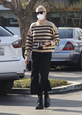 Charlize Theron was spotted shopping