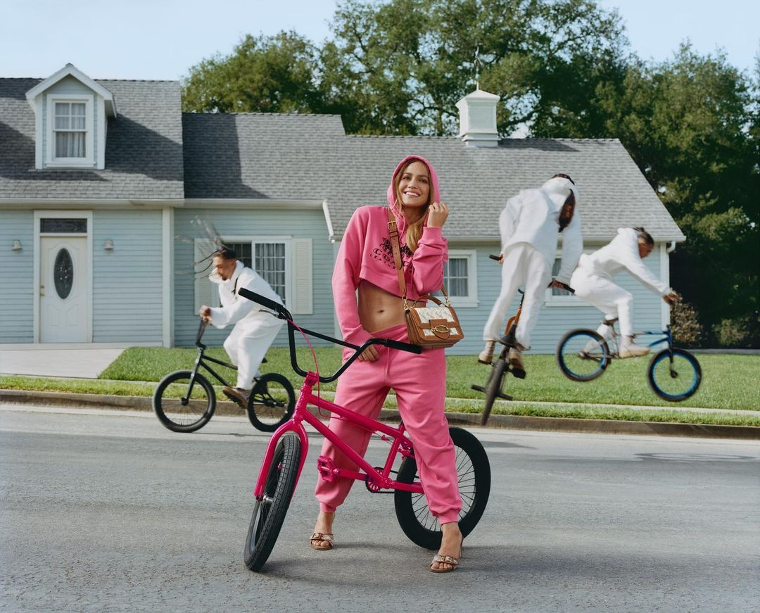 Jennifer Lopez rides a BMX bike in new Coach campaign